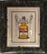 Iron Stag Whisky - Embellished Black Framed