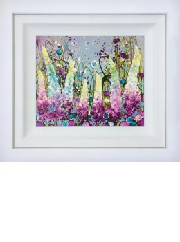 Irresistible - Original - White Framed
