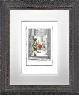 It Was His Fault - Sketch - Framed