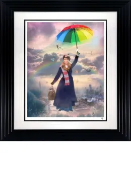 It's Mary That We Love - Black Framed