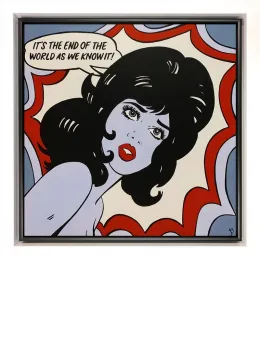 It's The End Of The World As We Know It! - Original - Framed