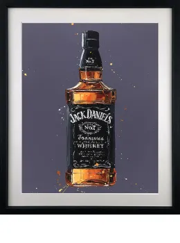 Jack Daniel's - Black Framed