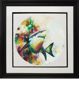Jaws (Great White Shark) - Small - Framed