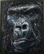 Jock - Canvas - Artist Proof Black Framed - Framed Box Canvas