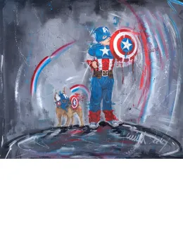 Kid Of America - Mounted