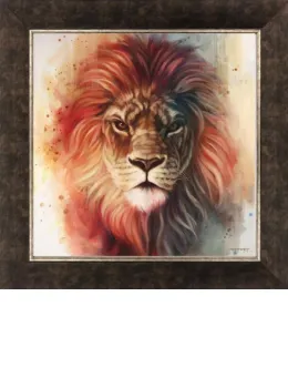 King Of The Jungle - Canvas - Framed