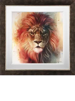 King Of The Jungle - Paper - Framed