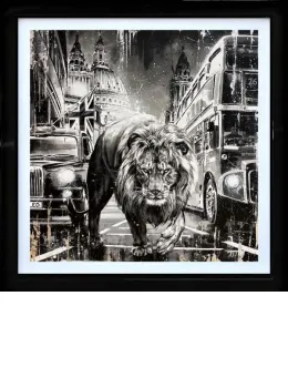 King Of The Road, St Paul's - Original - Black Framed