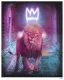 King Of The Urban Jungle - Pink - Mounted