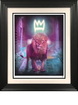 King Of The Urban Jungle - Yellow-Gold - Black Framed