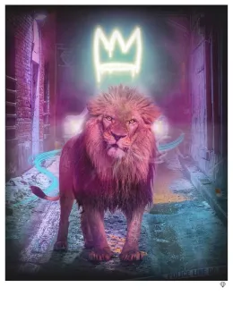 King Of The Urban Jungle - Yellow-Gold - Mounted