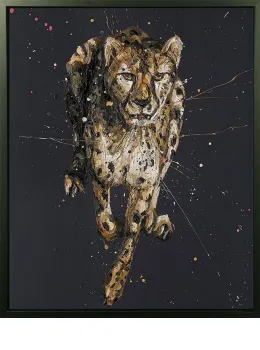 Lance - Canvas - Black Framed - Framed Box Canvas