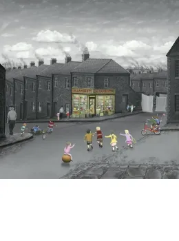 Last One There Buys The Sweets - Paper - Mounted