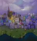 Lavender Hill Mob - Canvas - Unstretched Canvas
