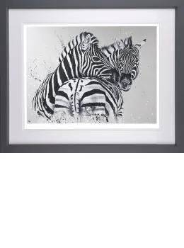 Lean On Me - Grey Framed