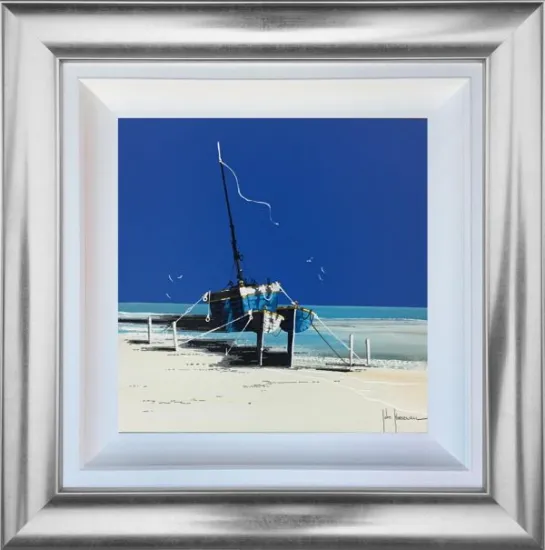 Lean On Me - Original - Silver Framed