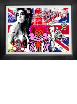Legend - On Board - Black Framed