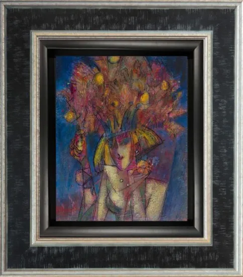 Lemon Tree - Original - Black Framed