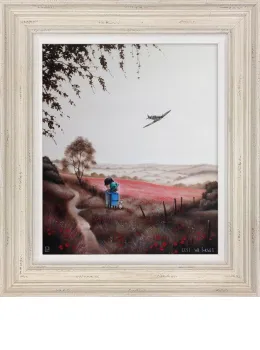Lest We Forget - Cream Framed