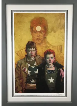 Let The Children Boogie (Bowie) - Framed