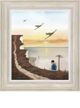 Let Us Remember - Cream Framed