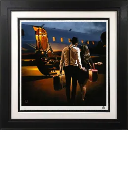 Let's Elope - Black Framed