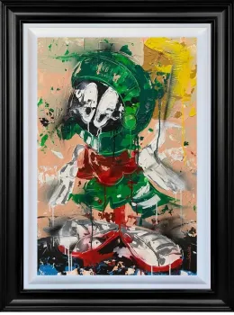 Life In Space - Original - Black Framed