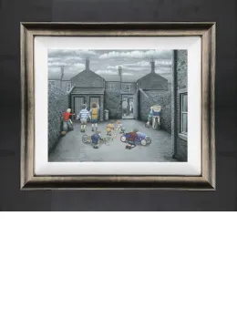 Life Of Riley - Canvas - Black Framed