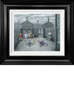 Life Of Riley - Deluxe Canvas - Black Framed