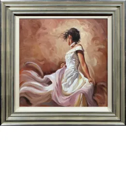 Light Breeze I - Original - Framed