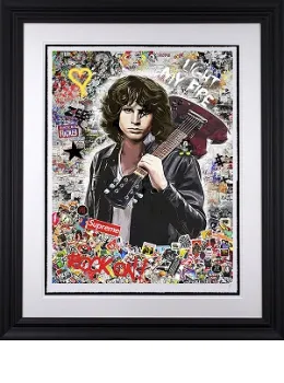 Light My Fire - Black Framed