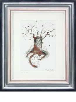 Little Tree Spirit - Sketch - Framed