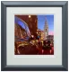 London Dusk Reflections - Paper - Grey-Black Framed