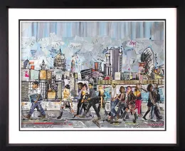 London Walk - Black Framed