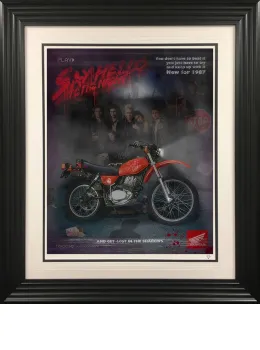 Lost In The Shadows - Black Framed