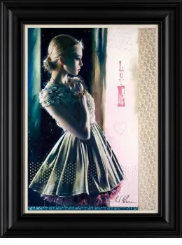 Love - Black Framed