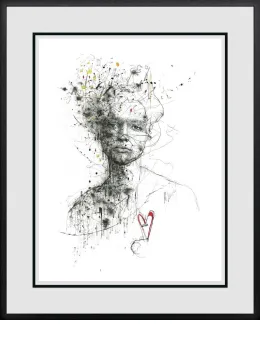 Love - Black Framed