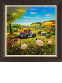 Love Comes To Town - Framed