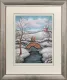 Love Is All Around - On Paper - Framed
