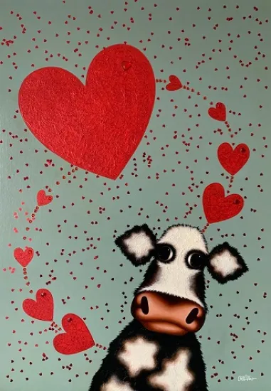 Love Is All Around Moo - Original