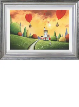 Love Is In The Air - Framed