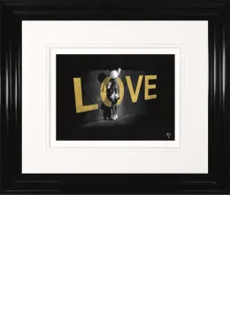 Love Lifts Us Up - On Paper - Framed