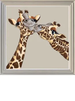 Love Reaches New Heights - Original - Light Grey Framed
