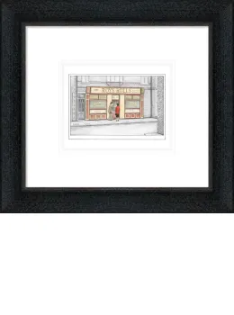 Love Story - Sketch - Black-Grey Framed