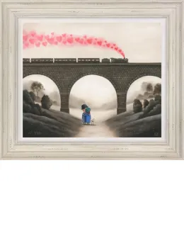 Love Train - Cream Framed