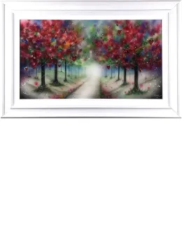 Love Will Lead The Way - White Framed