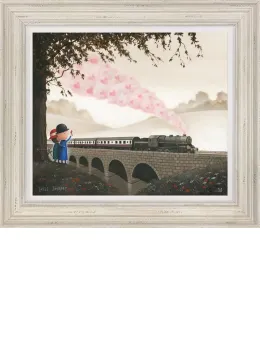 Love's Journey - Cream Framed