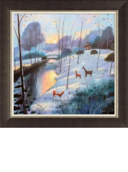 Love's Winter Wonderland - Framed
