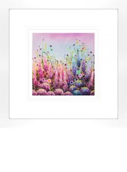 Lyrical Splendour - Limited Edition - White Framed