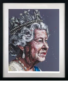 Ma'am - Artist Proof Black Framed